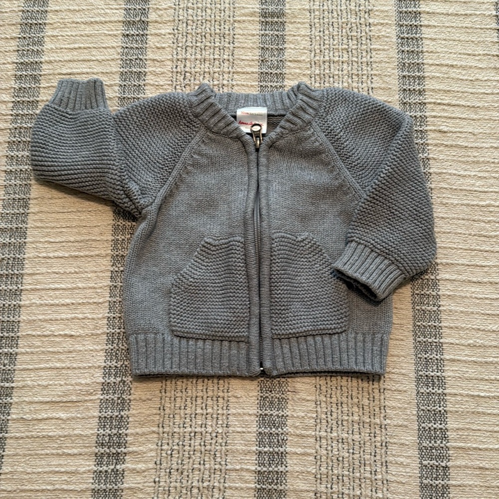Hanna Anderson 100% Cotton Sweater 3-6 Months